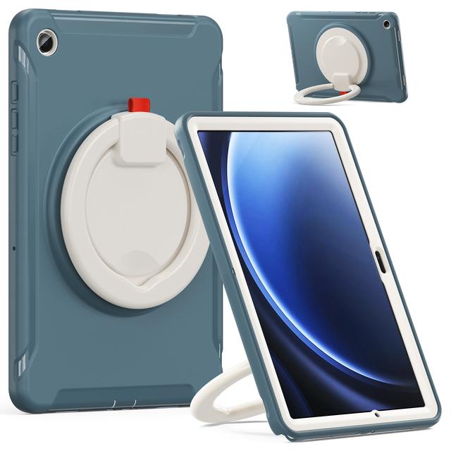 Stand Case For Samsung Tab A11 A9 Plus SM-X230 X236 X210 X216 A8 10.5 X200 X205 A7 10.4 T500 T505 S5E SM-T720 T725 Cover TPU+PC