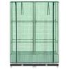 Vidaxl Raised Planter With Greenhouse, Rattan Look, 80X40X123 Cm