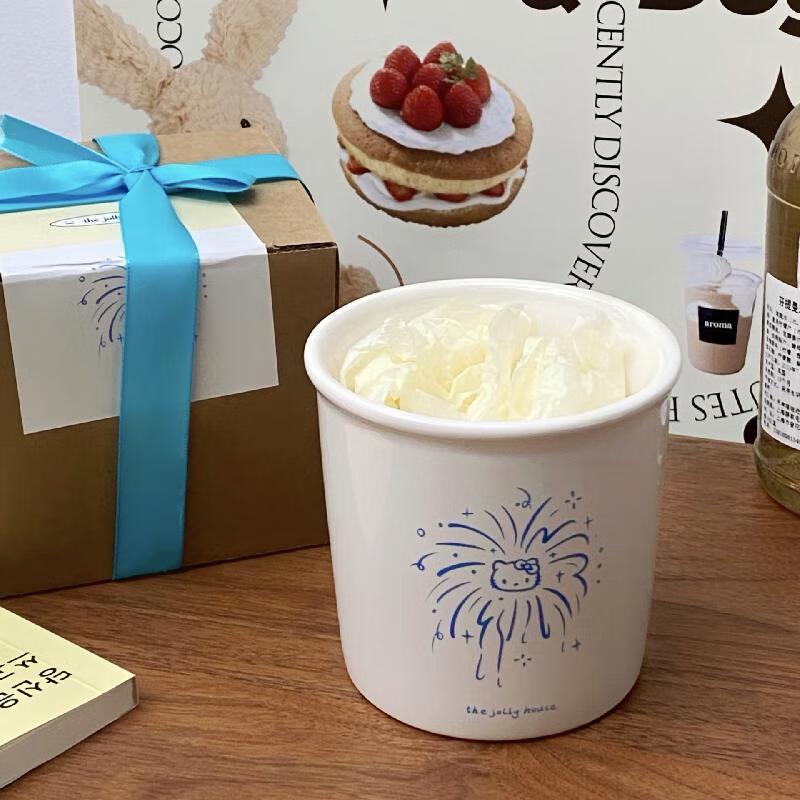 Cute Cat Design Ceramic Mug Set