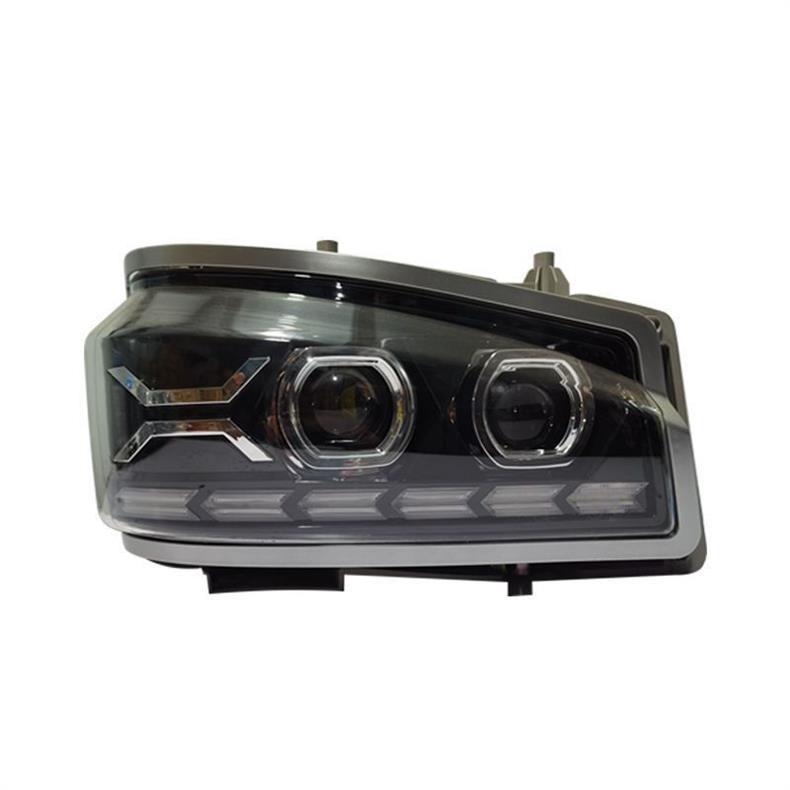 Sinotruk Howo 380/336 Dual-Lens Full LED Headlights, Super Bright Spotlight Flow