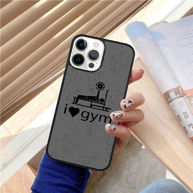 Bodybuilding Gym Fitness Coque Shell For iPhone 17 Air 15 16 14 13 12 Pro Max 11 Pro Max Plus Phone Case Cover