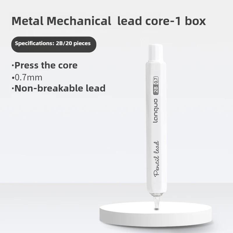 Low Gravity Mechanical Pencil Set 0.3 0.5 0.7 mm Metal Art Drawing Painting Automatic Pencil Stationery Office School Supplies