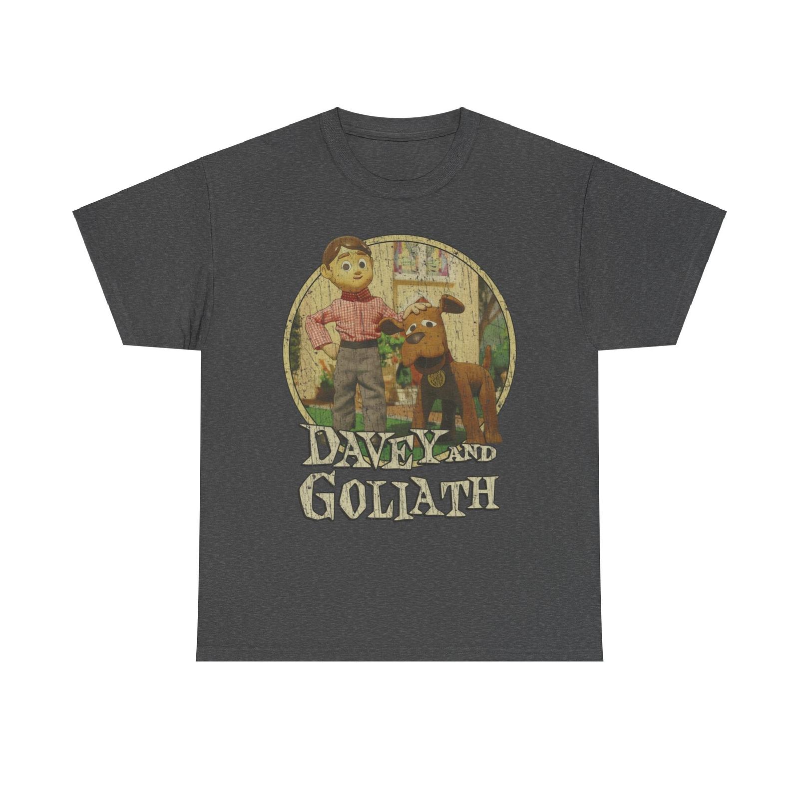 Davey and Goliath 1961 Animated TV Show T-shirt S