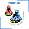 Remote Control Snubber Cars for 2 Fun Indoor Game Race Kids Mini RC Car Toys with Active Figures