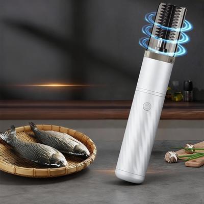 Electric Fish Scaler Cleaner Cleaning Tool Powerful Professional Waterproof Remover Scale
