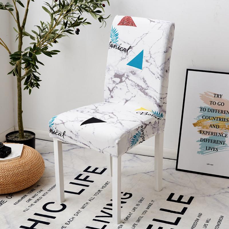 Moderne elastische Stuhlhusse Stretch Stuhlbezug Sitzhussen Stuhlschutz Hotel Bankett Housse De Chaise Home Dekoration