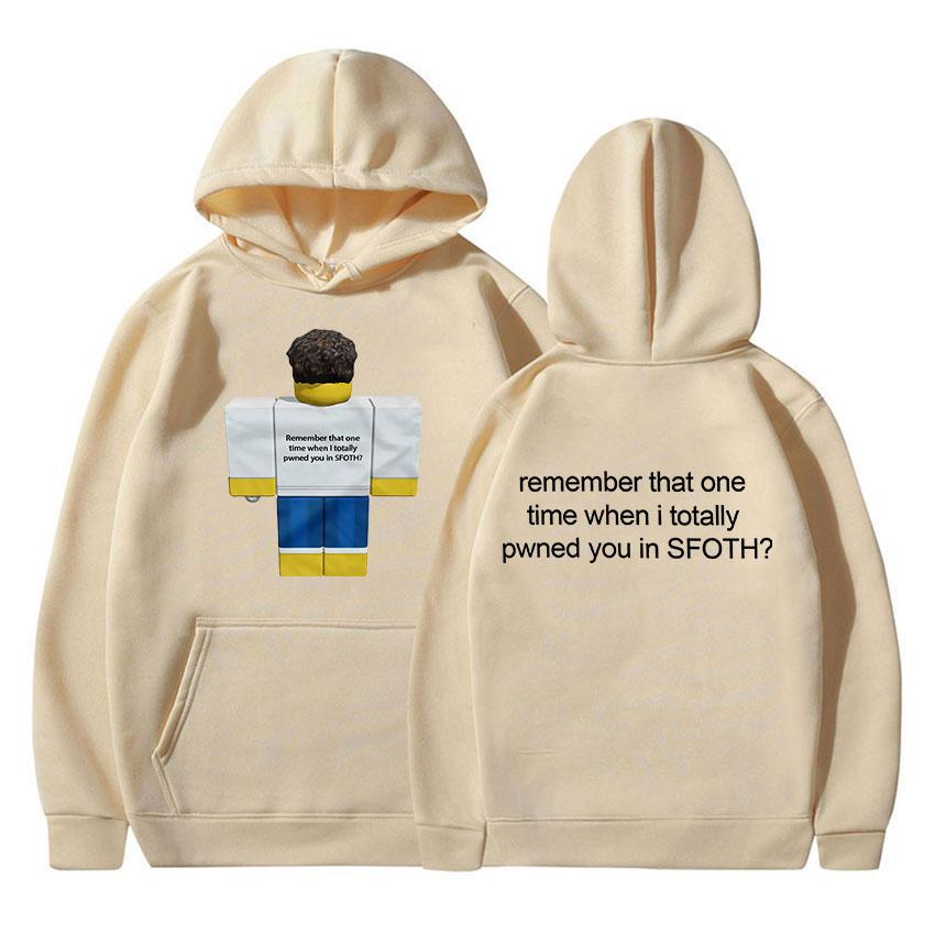 Funny Blame John Meme Hoodie Shedletsky Forsaken Cotton Pullover Clothing Sweatshirt Men's Women Autumn Winter Oversized Hooded