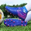 Children's Football Shoes Shredded Nails Spikes Shredded Nails Velcro Student Game Training Football Shoes