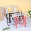 Large Capacity Pink & White PVC Beach & Travel Storage Bag