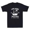 Live Laugh Toaster Bath Japanese Funny Skeleton Meme Quote Vintage Men's T-Shirt Unisex T-Shirt
