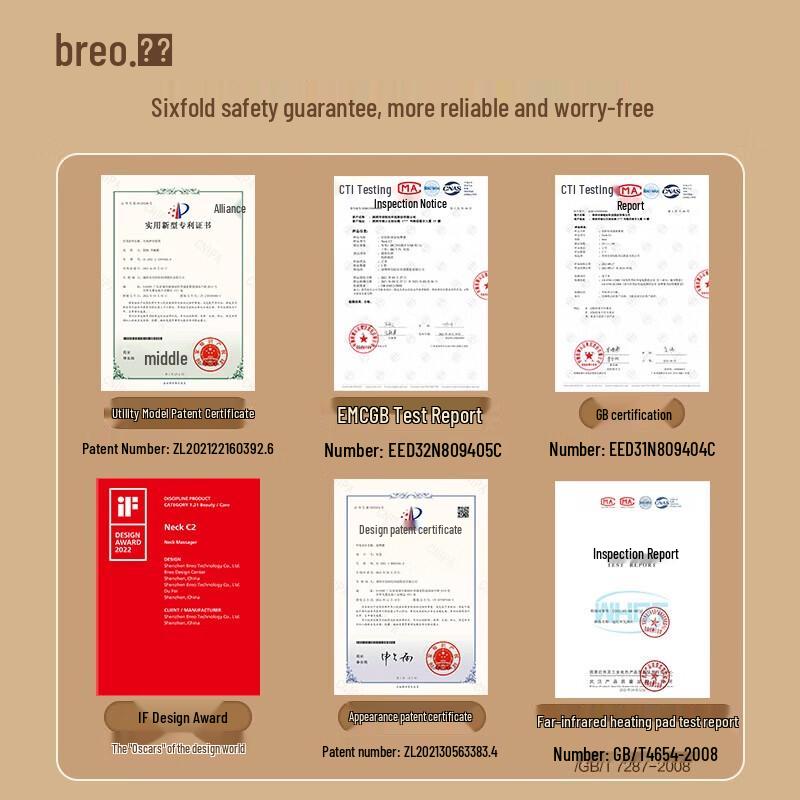 Breo Neck C2 U-Shape Neck Massager