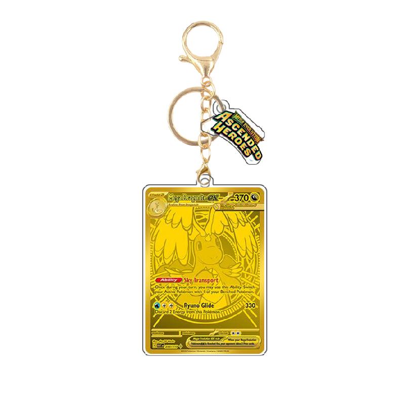 

Anime Acrylic Keychain for Marni Canari Fezandipiti Mega Dragonite Ex Metagross Diy Acrylic Key Buckle Pendant Bag Decoration