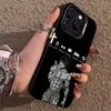 Cool B-Baki H-Hanma  Phone Case For iPhone 17,16,15,14,13,12,11,Pro,X,XS,Max,Plus Soft Black Cover
