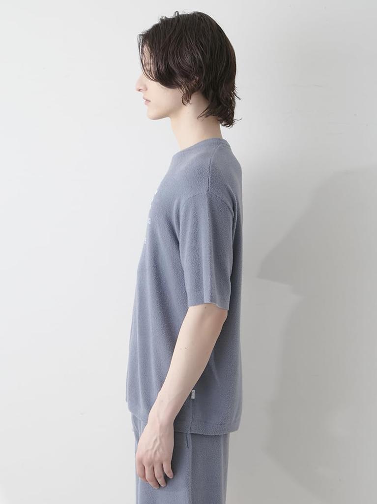 Gelato Pique HOMME Smoothy Lite Pullover PMNT254905 BLU L Men's