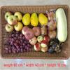 Imitation Rattan Rectangular Storage Basket Set
