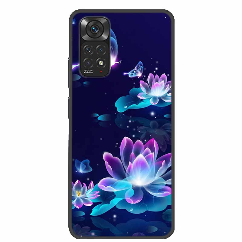 For Redmi Note 11 Cases Note11s Painted Soft TPU Silicone Phone Cases for Xiaomi Redmi Note 11 Pro 5G Cover Coque Note11s 4G Bag
