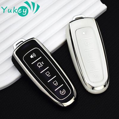 Nové TPU pouzdro na dálkové ovládání do auta Kryt klíčenky Shell Držák na přívěsek pro Ford Focus Edge Explorer Expedition C-Max Escape Flex Keychain