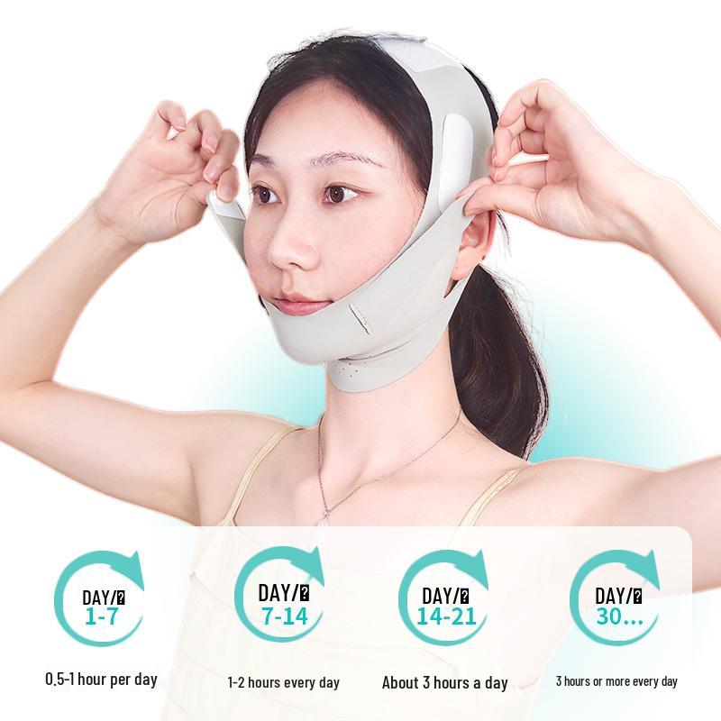Maschera Lifting V-Face al Grafene: Soluzione Traspirante, Delicata sulla Pelle, Rassodante e Anti-Rilassamento per i Solchi Nasolabiali