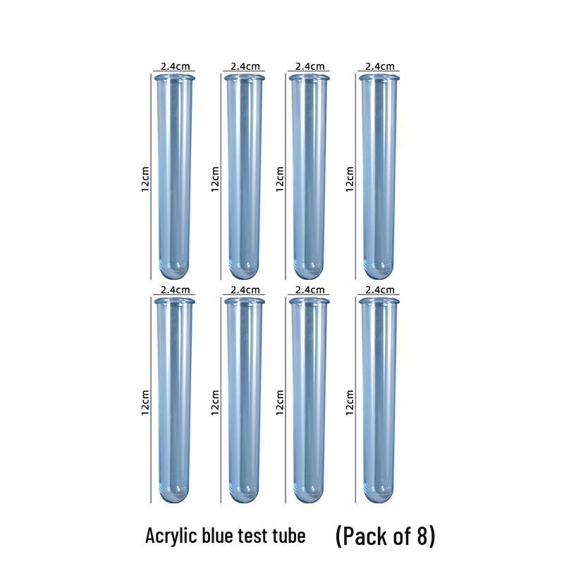 Mohn Kristall Epoxidharzform für unregelmäßige Reagenzglastopf - DIY Hydroponikpflanzen Silikonform