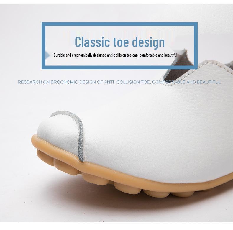 Spring Women's Lace-Up Moccasins: Fashionable Casual Flats in Sizes 35-46