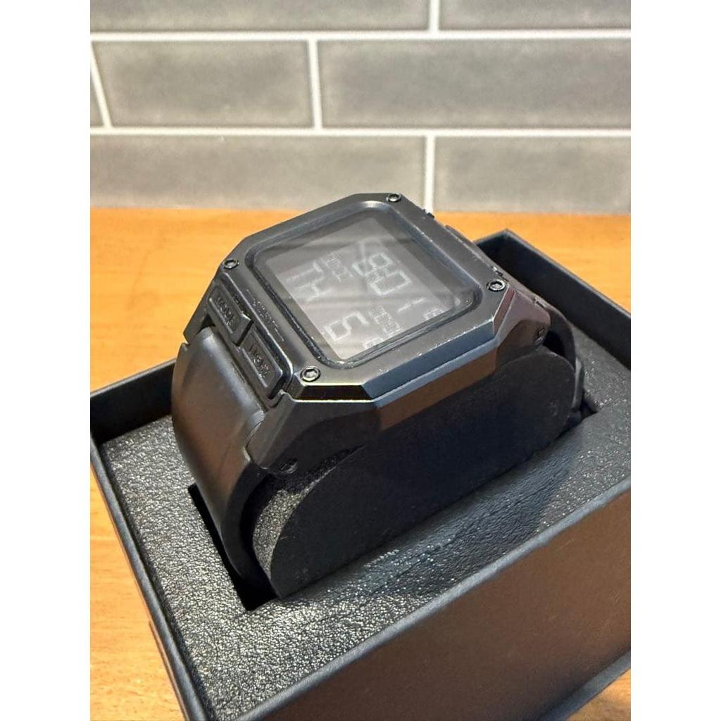 Used [Same day shipping] NIXON REGULUS all black Nixon with box tag