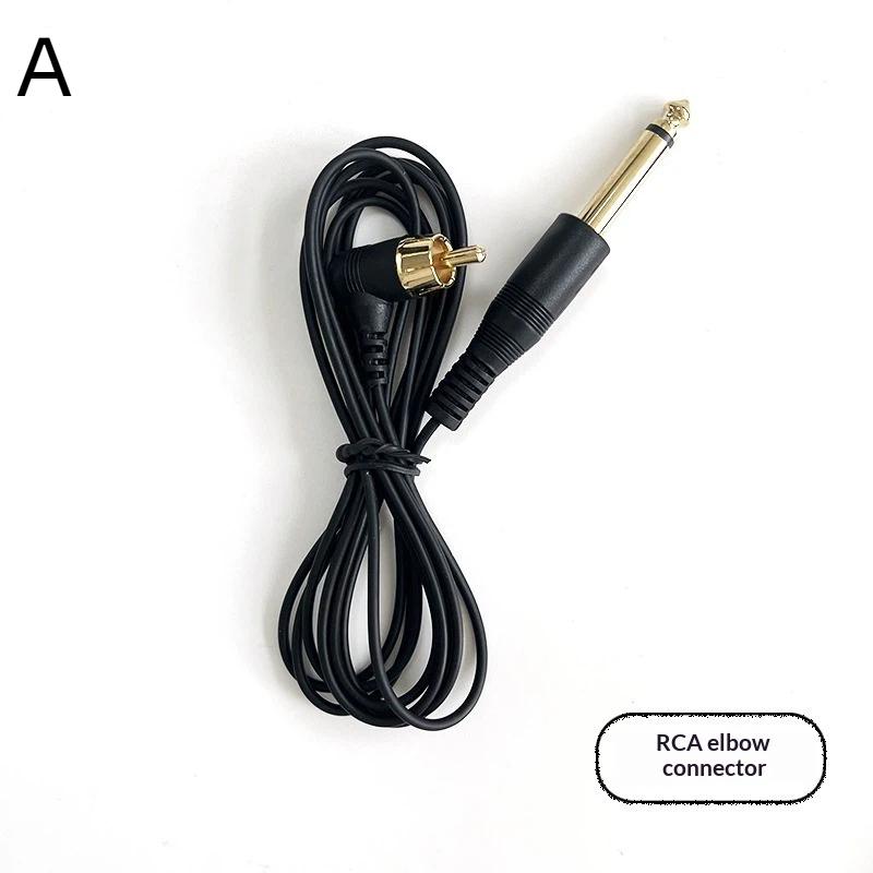Silicone Soft Tattoo Rca Dc Cable Rca Connector Silicone Tattoo Clip Cable Cord Suitable For Tattoo Pen Rotary Tattoo Machine