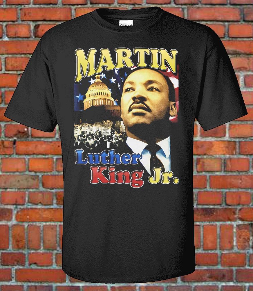 Martin Luther King MLK Bootleg Graphic Tee S