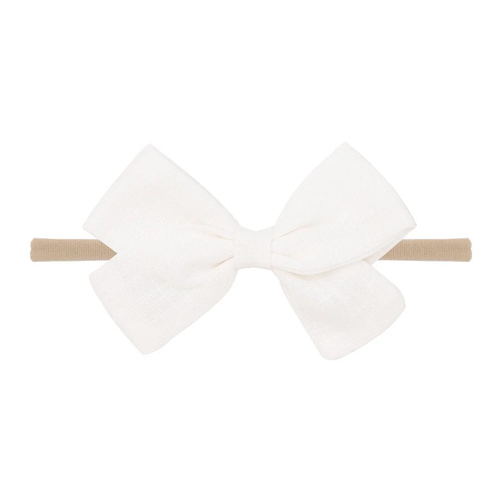 20Color 1Piece Cute Baby Headband Infant Kids Bows Headwear Tiara Gift Toddlers Bandage Newborn Girls Headwrap Hair Accessories