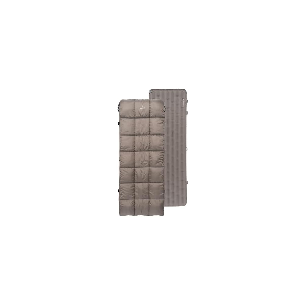 Snow Peak Slim Mat Set BD-061 Comforter and Mat for Camping, Outdoor, and Cold Weather Use