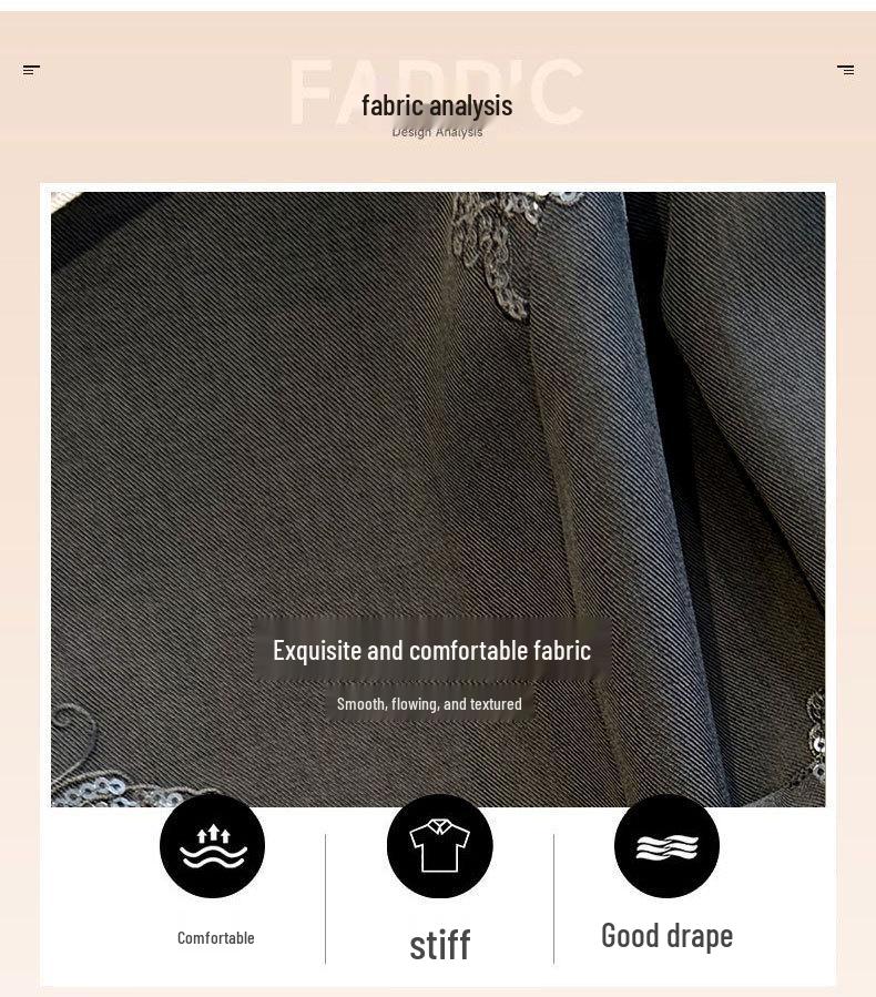 2025 Herbst Französisch-Chinesischer Stil Schlankmachendes Damen Taillenbetonendes Kleider-Set