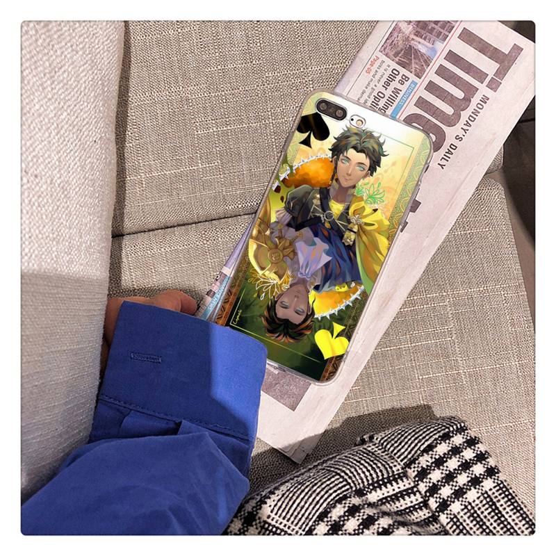 Fire Emblem Drei Häuser Telefon Fall für iPhone 11 12 13 mini pro XS MAX 8 7 6 6S Plus X 5S SE 2020 XR fall
