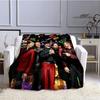 BSB band backstreet boys printed blankets Flannel Warm blanket Soft Cozy Blanket Travel Blankets bed linings Birthday Gift