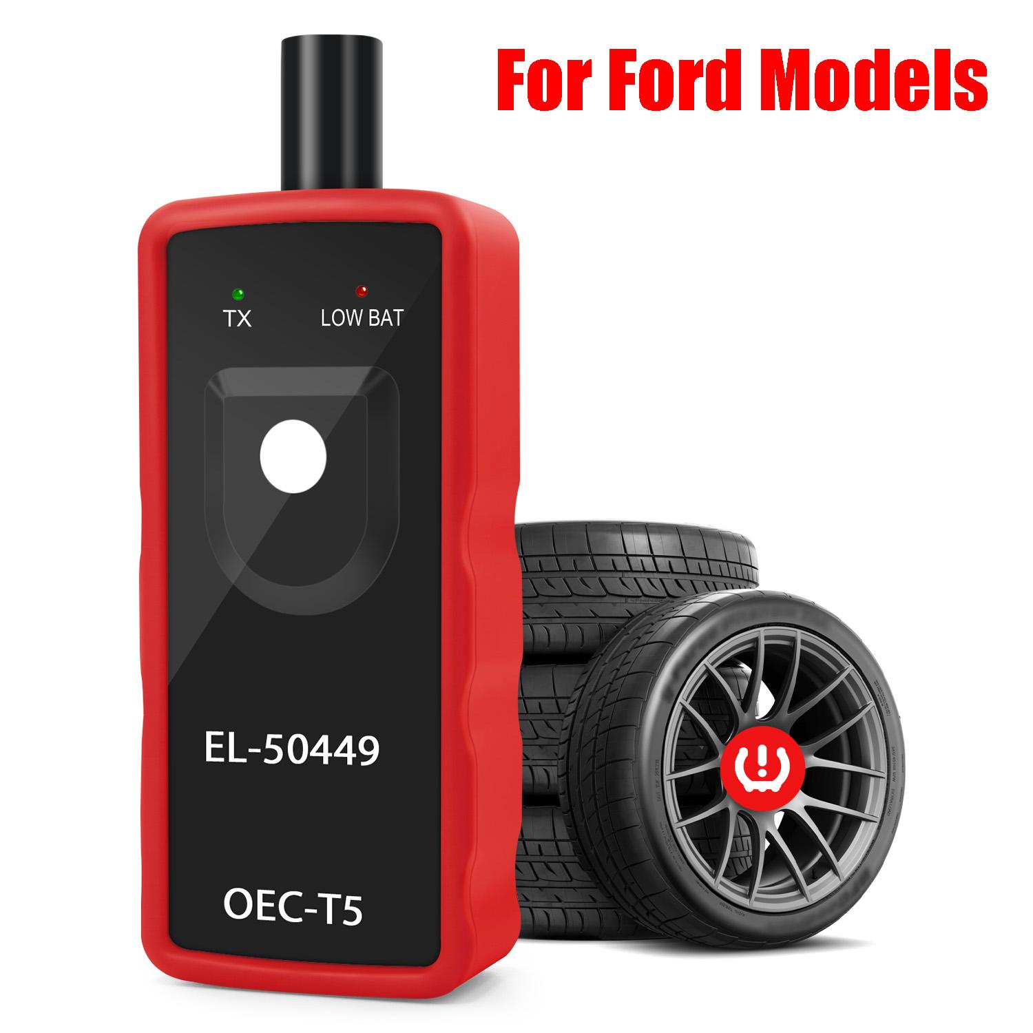 

Инструмент для сброса и активации TPMS автомобильных шин EL-50448 OEC-T5 Датчик контроля давления в шинах Подходит для моделей Ford/GM