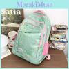 Print Cloud Cute Backpack Breathable Oxford Material Ergonomic Straps Shoulder