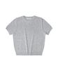 HALBKREIS LAYOUT T20039 Comfortable Round Knit_Gray