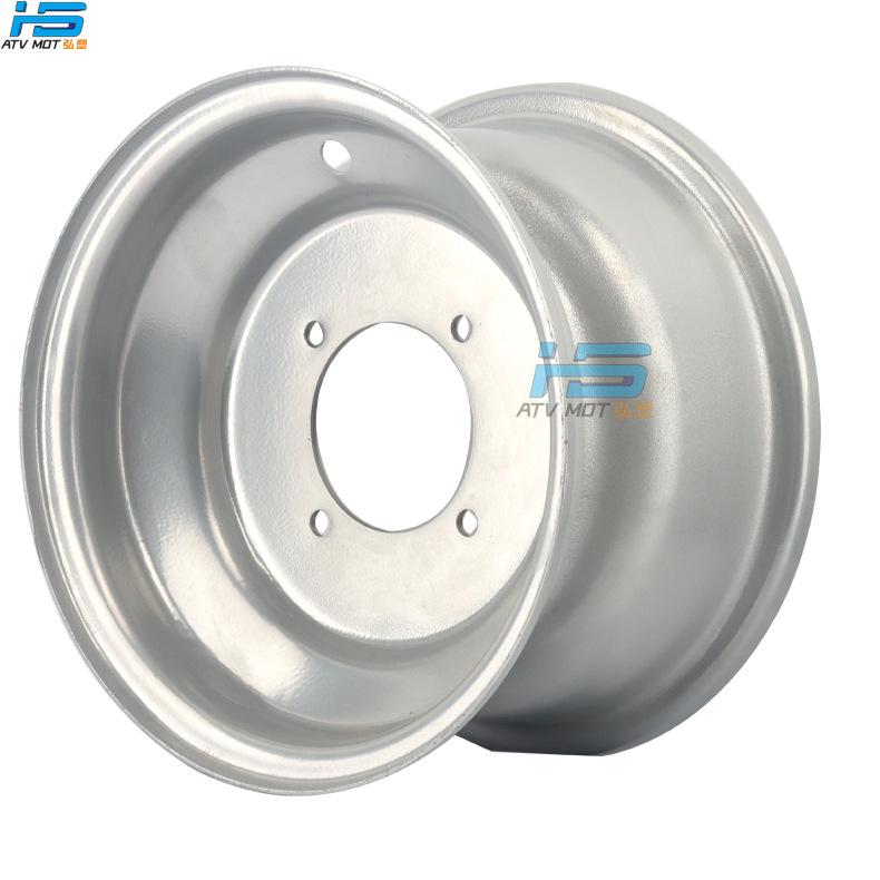 ATV Beach Car 19x7.00-8 Silver Rim & 18x9.5-8 Steel Front/Rear Wheel Hubs