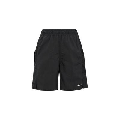 Dri-Fit Effen Kleur Achterzak met Rits Rechte Pijp Shorts Heren onderkleding Zwart DQ4817-010