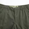 Plus-Size Men Work Pants Spring Autumn Outdoor Straight-Leg Trousers Durable Cotton Cargo Pants With Multi Pockets