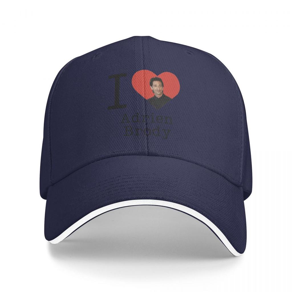 Baseball Caps I Love Adrien Brody Graphic Unisex Sport Spring Hats