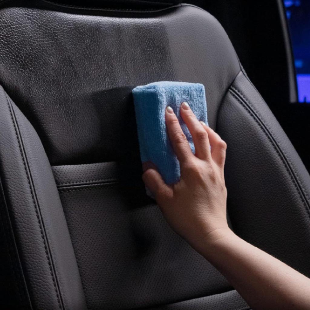 Microfiber Waxing and Polishing Sponge Rectangular Sponge Cleaning Block Car Beauty Maintenance Tools Cleaning Detailing