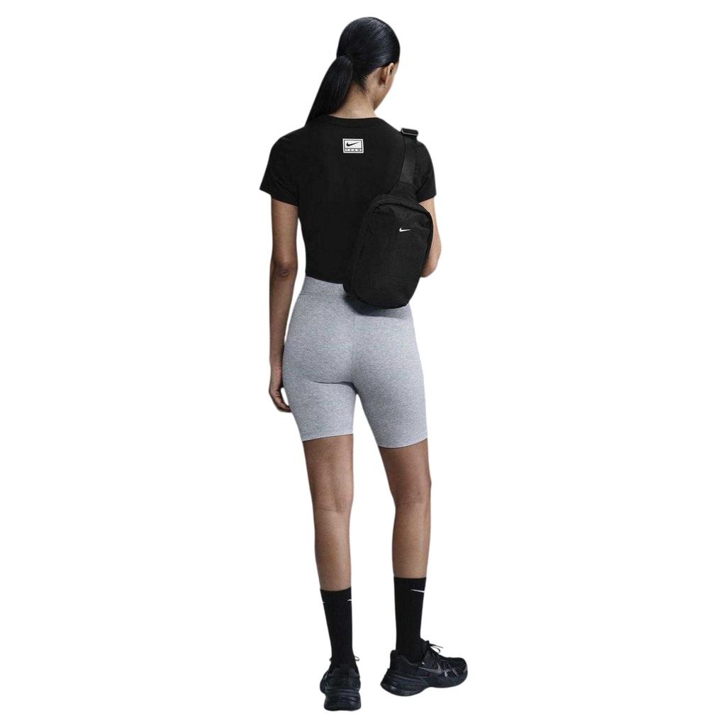 Nike Womens/Ladies Team Graphic Print Crop T-Shirt