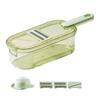 Vegetable Cutter Vegetable Slicers 304 Stainless Steel Transparent Food Chopper for Potato 3 Blades