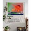 Rap Singer Kanye West Album covers Cartoon Tapestry Art Science Fiction Room Home Decor Wall Hanging Sheets