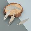 100 Pcs Needle Threader Stainless Steel Needle Threader Sewing Supplies Hand Sewing Needle Threader Tool for Craft