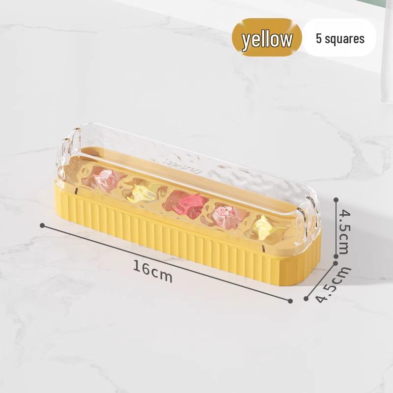 

Мини-форма для льда с крышкой - Маленькая пресс-форма для хранения льда в бытовом холодильнике