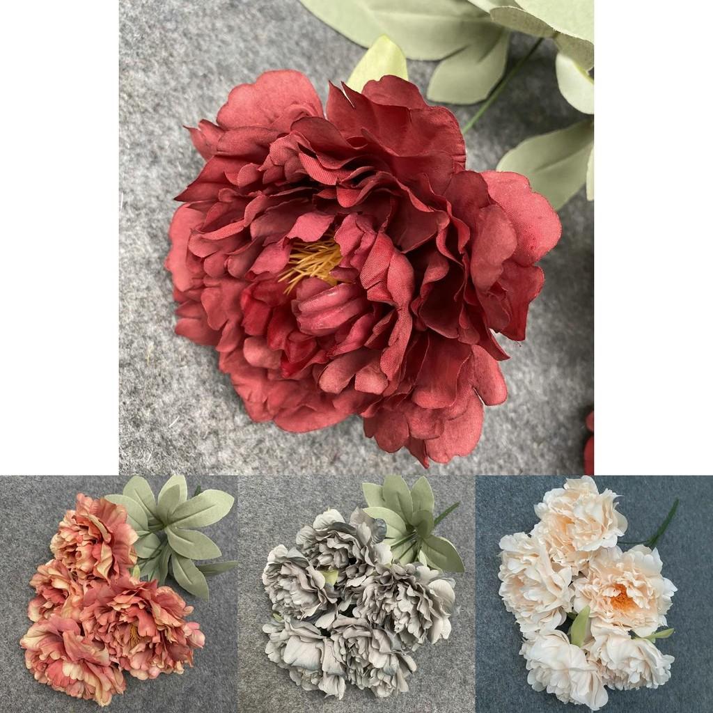 Peony Flower Wedding Arch Decor With Silk Blooms For Romantic Celebrations