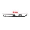 Waterproof Switch Cover Trim 2Pcs Set Black Carbon Fiber 40 5cm Quality Assurance Easy To Use For BMW 3 Series E92