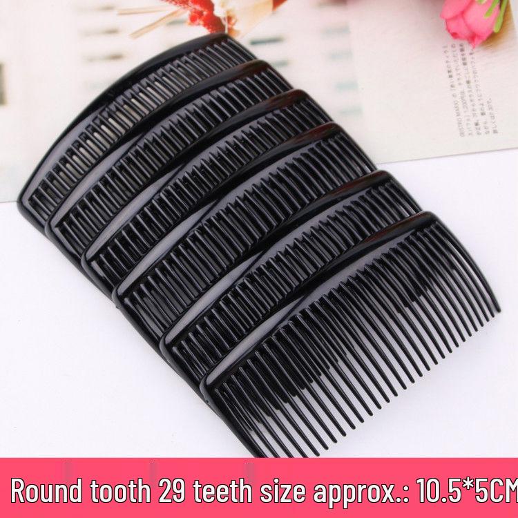 

Большая черная нескользящая расческа для непослушной челки и высоких причесок