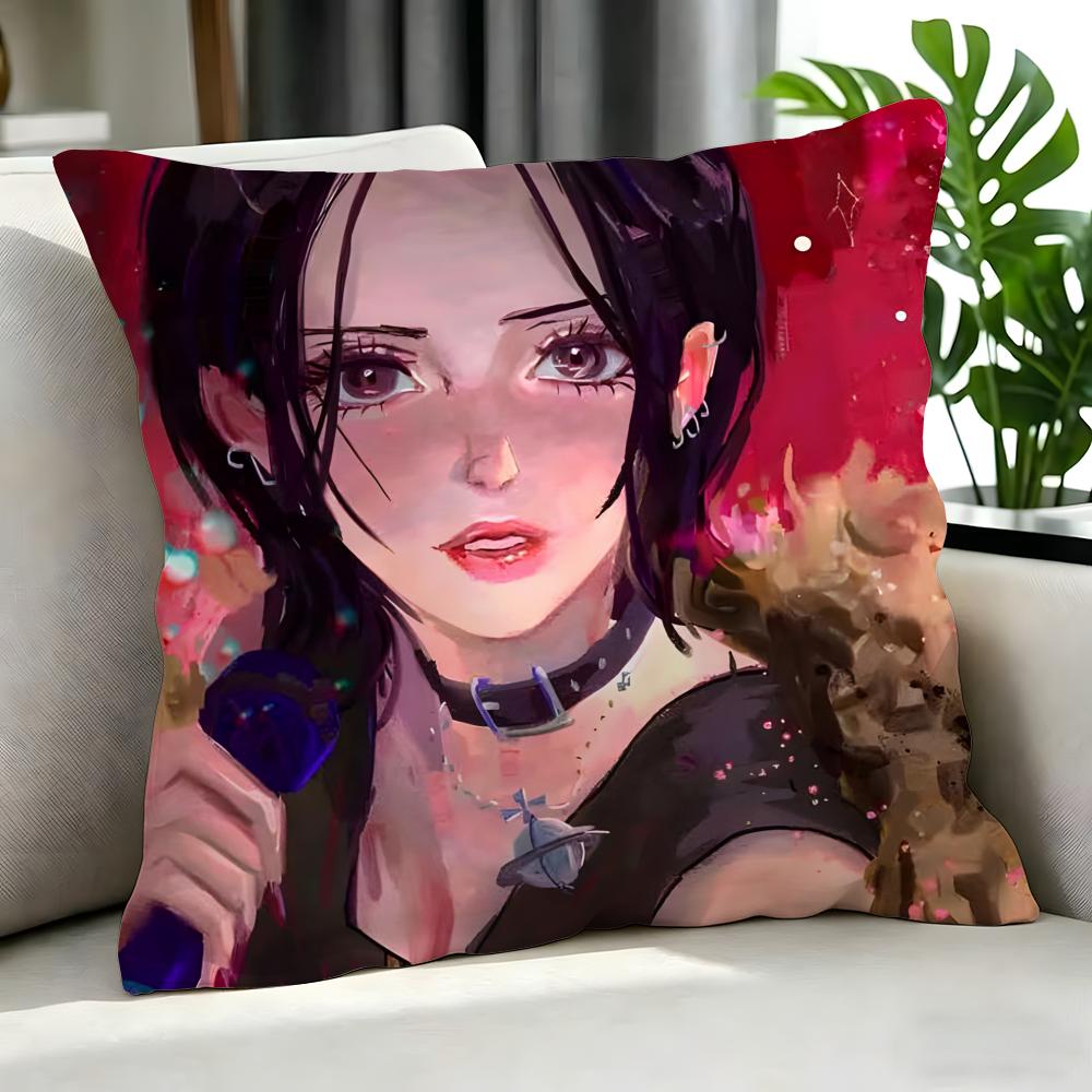 Anime Nana Cushion Cover Cushion Cover Set 4Pcs 50X50 45X45 40X40 Pillowcase Decorative Sofa Home Decor