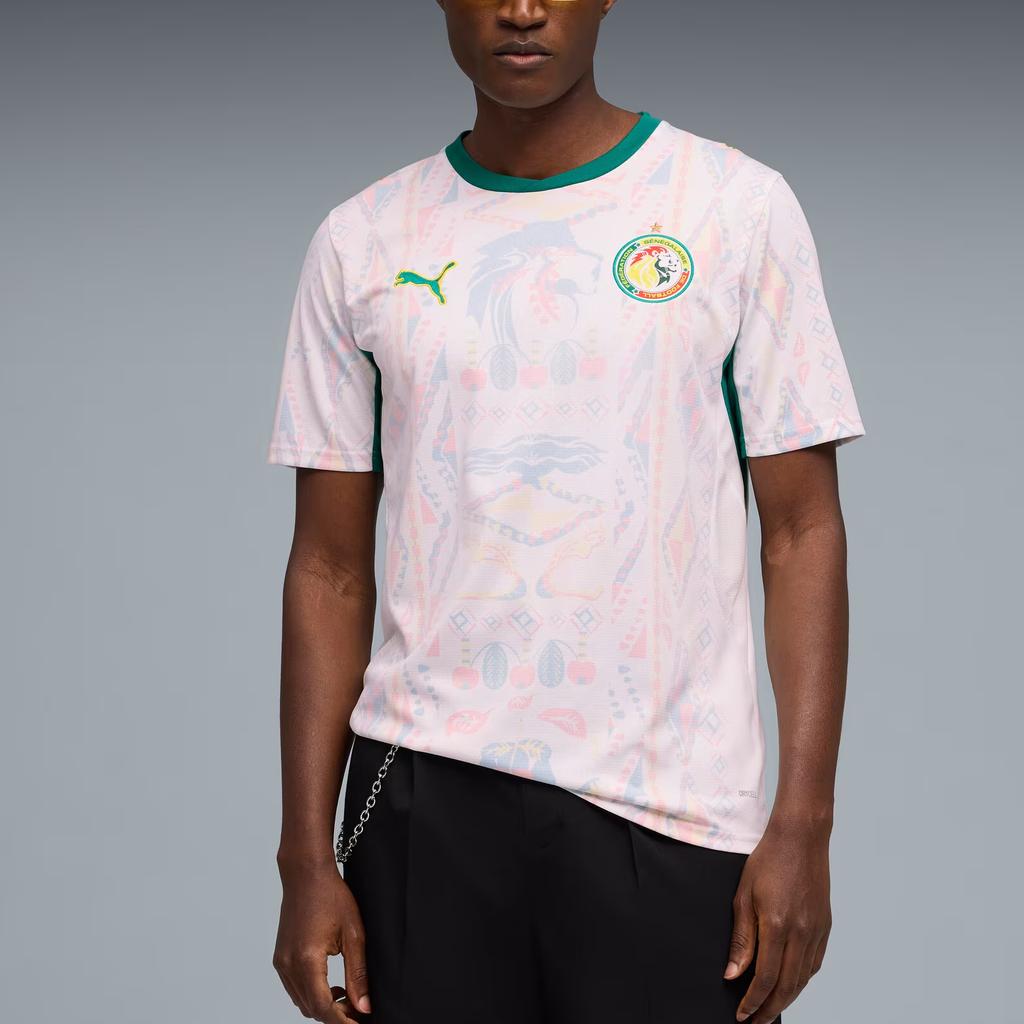 Puma Senegal 2026 Home Kit Puma White-Wild Green Men Tops 783165-01
